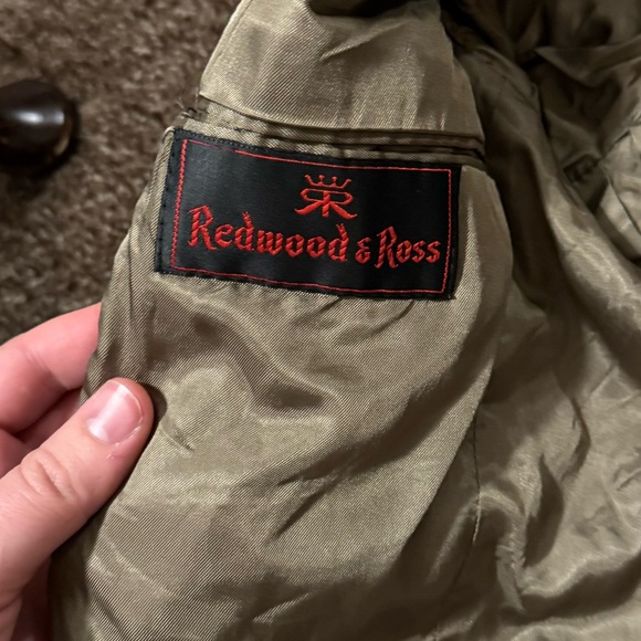 Redwood and Ross Brown 100% Wool Blazer - Picture 6 of 11